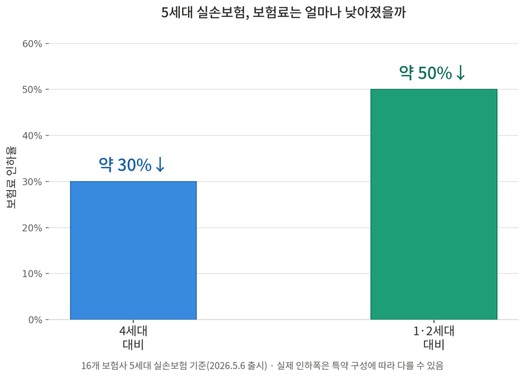 실손보험 5세대 전환